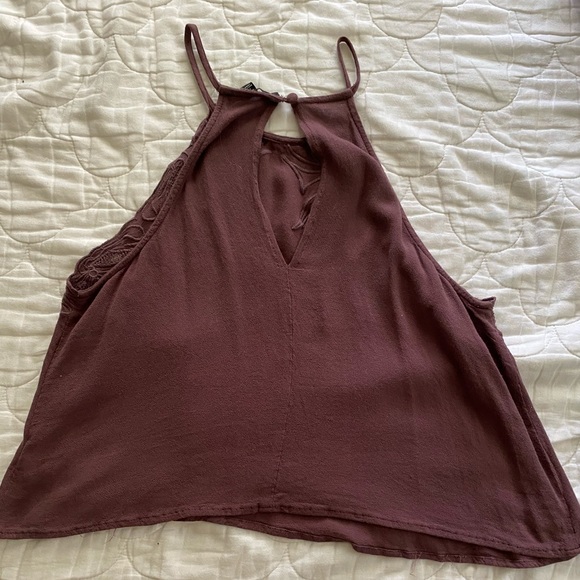 Purple Crop Tank - Picture 2 of 2